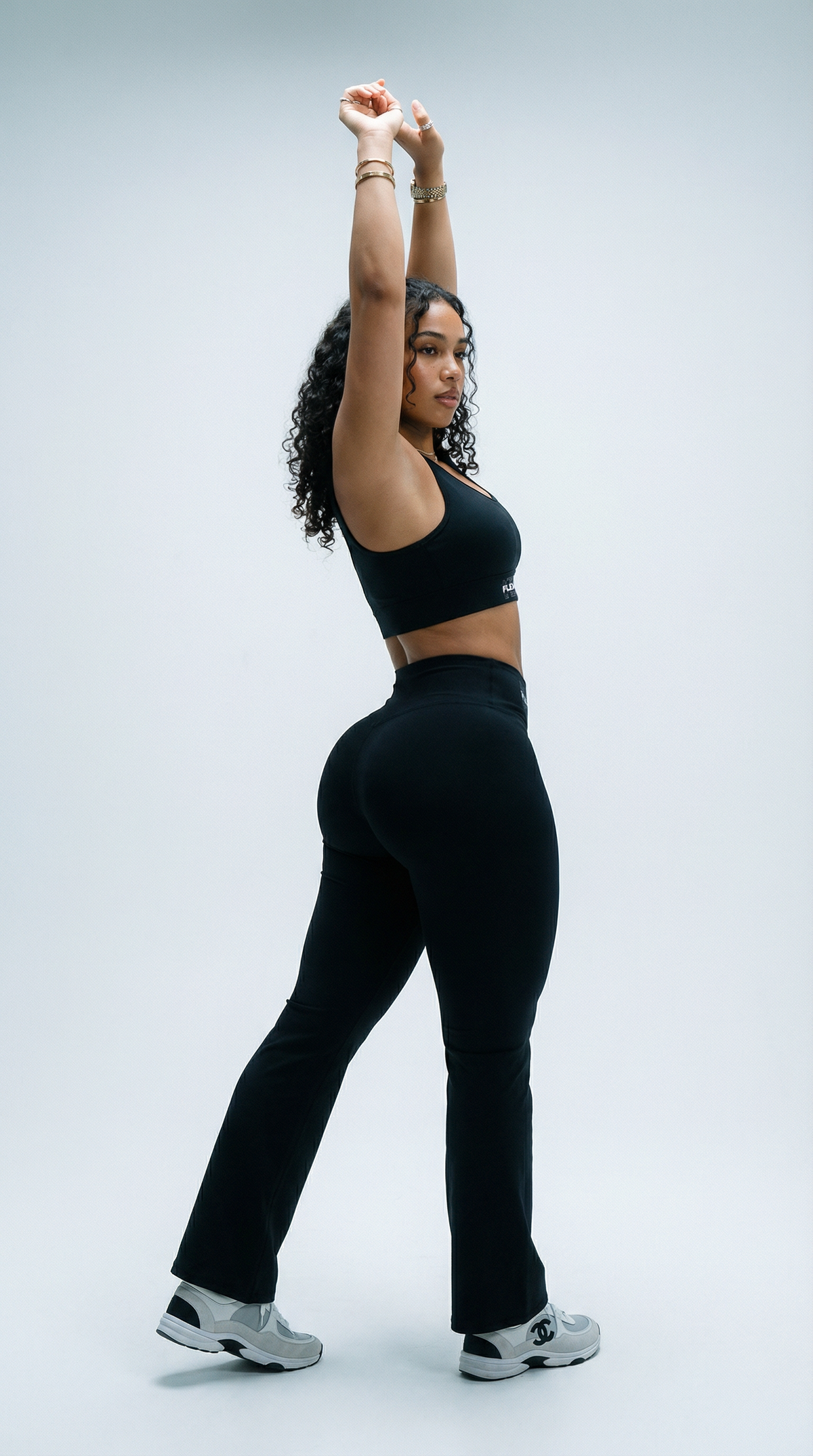 Black Flare leggings