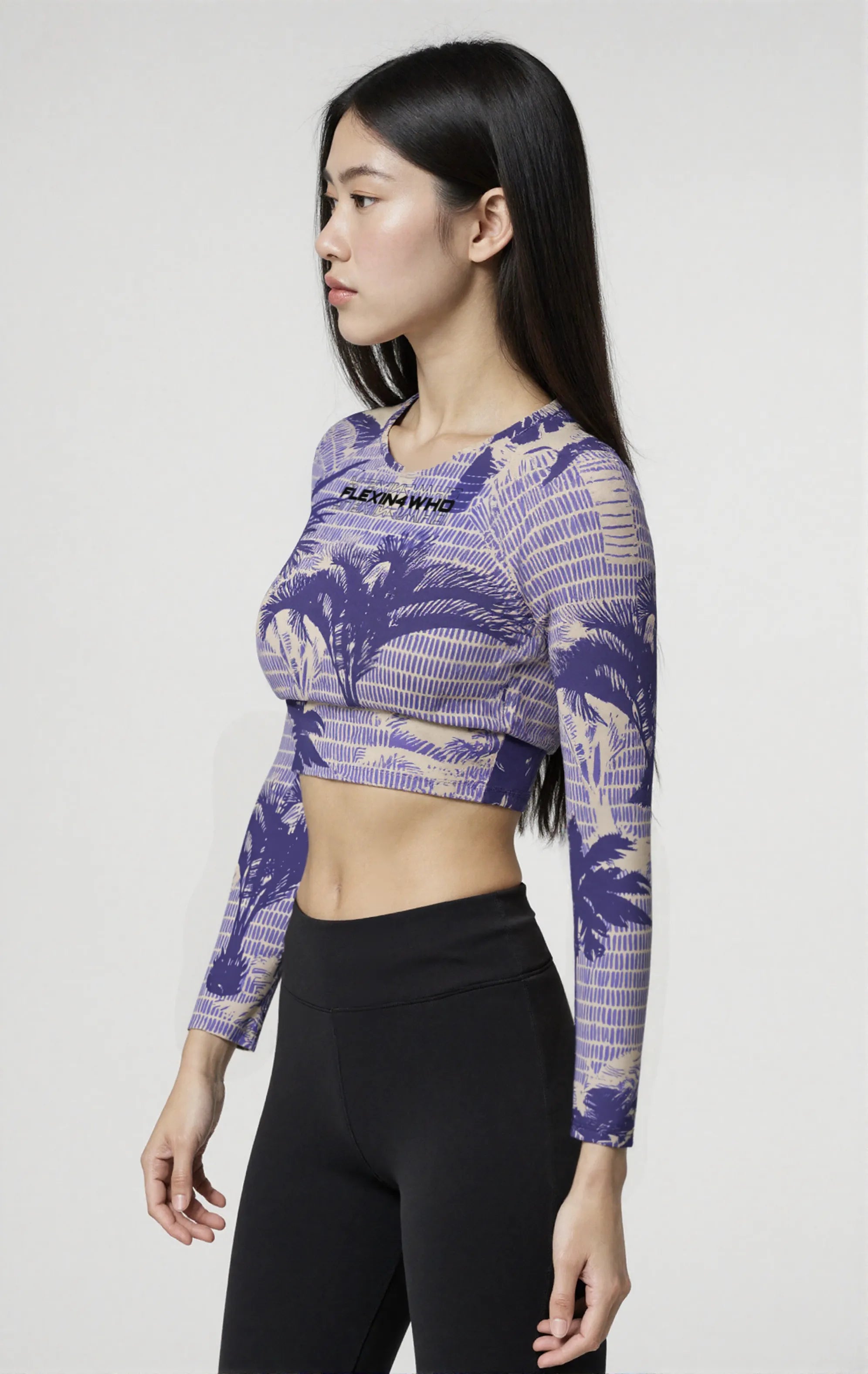 Purple Palm Crop